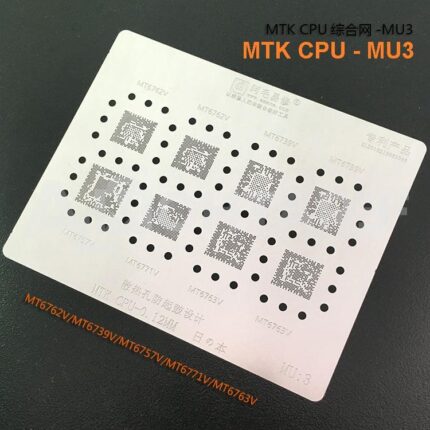 AMAOE CPU MU3 Stencil MTK 0.12mm