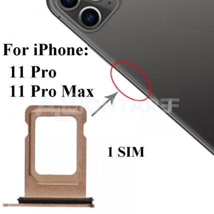 iPhone 11 Pro & 11 Pro Max 1 SIM Door Tray