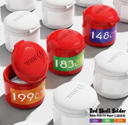 2UUL Red Skull Solder Paste