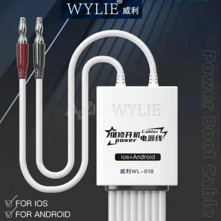 WYLIE Power Boot Cable for iPhone & Android