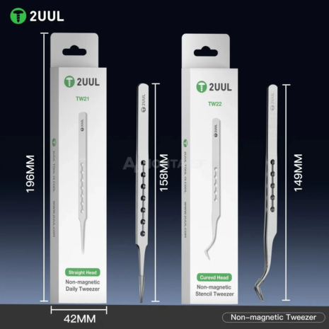 2UUL TW21TW22 Non-magnetic Stencil Tweezer for Precise Phone Board Repair (5) 2UUL TW21TW22 Non-magnetic Stencil Tweezer for Precise Phone Board Repair (5)