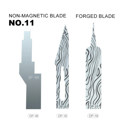 MiJing Non-Magnetic Forged Blade Glue Remover Knife