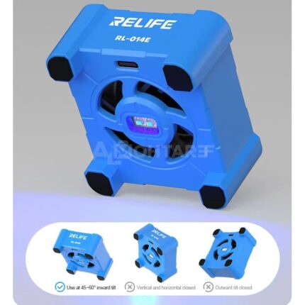 Relife RL-014E - مروحة تبريد ذكية مع إضاءة UV