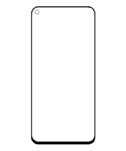 HZYOO Original-GLASS+OCA SAMSUNG A60-BLACK