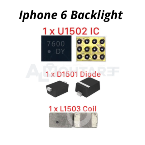 6G 6P BACKLIGH KIT (ic backlight+diod+coil)