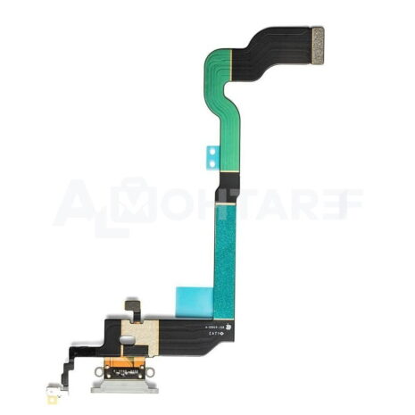 IPHONE-X-CHARGING-PORT-FLEX-CABLE-SILVER