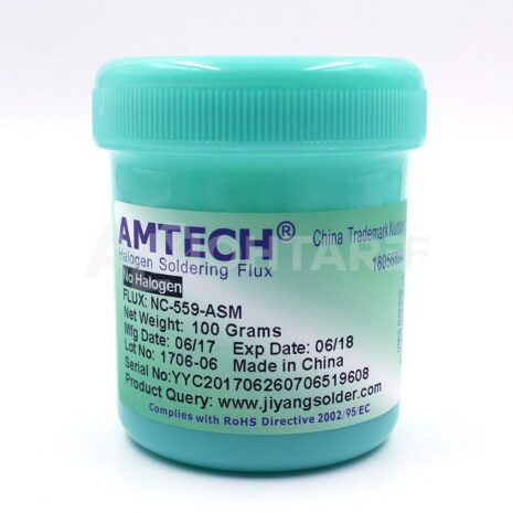 100-Original-AMTECH-NC-559-ASM-100g-Lead-Free-Solder-Flux-Paste-For-SMT-BGA-Reballing