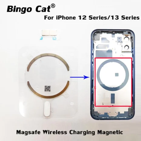 Magsafe-Wireless-Charging-Magnetic-Sticker-For-iPhone-13-12-pro-max-Rear-Cover-Back-Battery-Housing