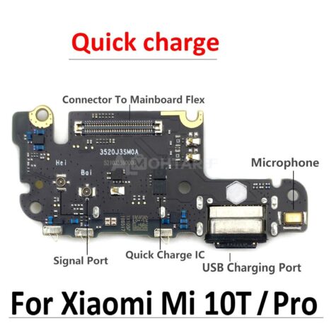 100-Original-New-Charger-Board-PCB-Flex-For-Xiaomi-Mi-10T-Mi10T-Pro-USB-Port-Connector