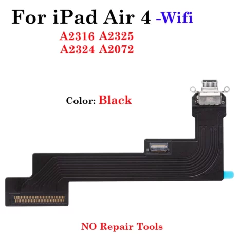 10Pcs-Charging-Port-Flex-Cable-For-iPad-Air-4-A2316-A2324-A2325-A2072-USB-Charger-Port