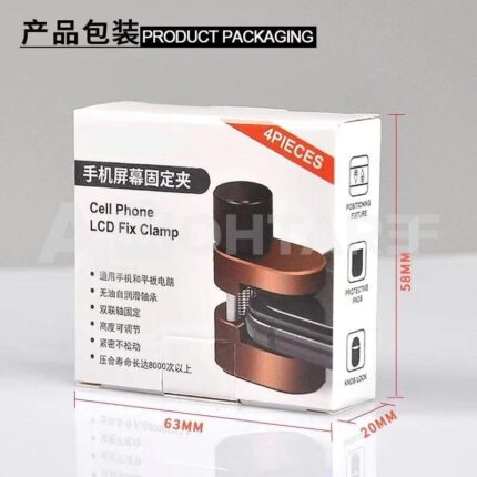 Adjustable Fixing Metal Clip 4×1 for Mobile Phone LCD Screen