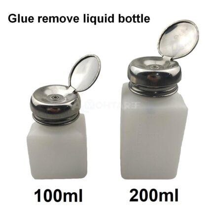 Transparent Plastic Dispenser Alcohol Thinner Bottle