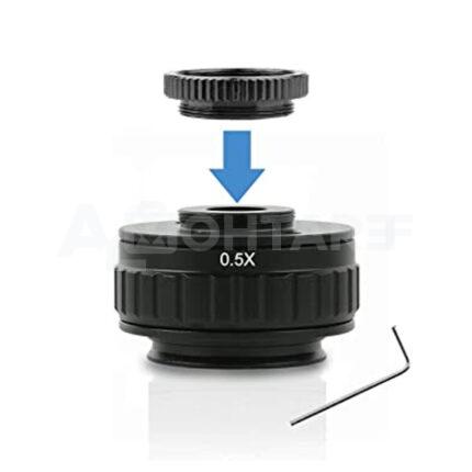 Microscope Camera Lens Decrease Size