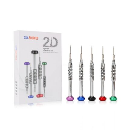 GSM-SOURCES 2D Legendary Screwdriver 5-in-1 Precision Set for Mobile Repair