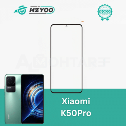 HZYOO Original Front Glass with OCA for Xiaomi Redmi K50 Pro (Black)