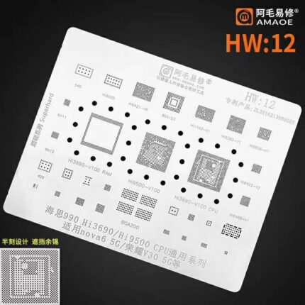 AMAOE HW12 HUAWEI Stencil