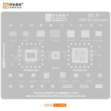 AMAOE OV9 Oppo Vivo Stencil