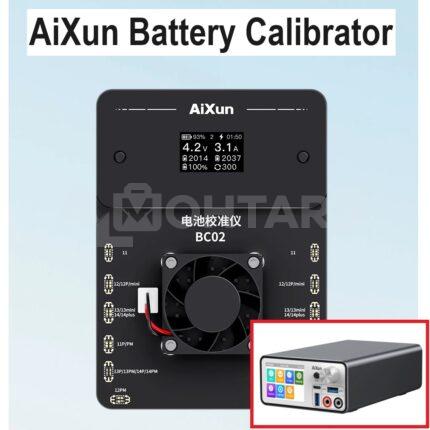 معاير بطارية JC AiXun BC02 مزدوج القناة