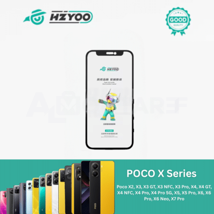 HZYOO Original Front Glass with OCA for Xiaomi POCO X Series