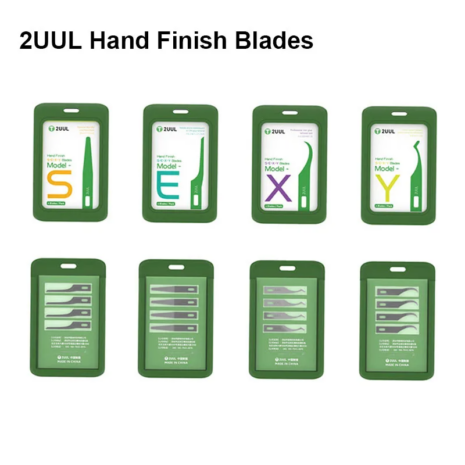 2UUL Hand Finish Blades (without Handle) 4 Blades Pack Model SEXY (4)