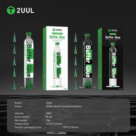2UUL Original Factory Fast Dry Buffer Glue 30ML GL01 GL02 (6) 2UUL Original Factory Fast Dry Buffer Glue 30ML GL01 GL02 (6)