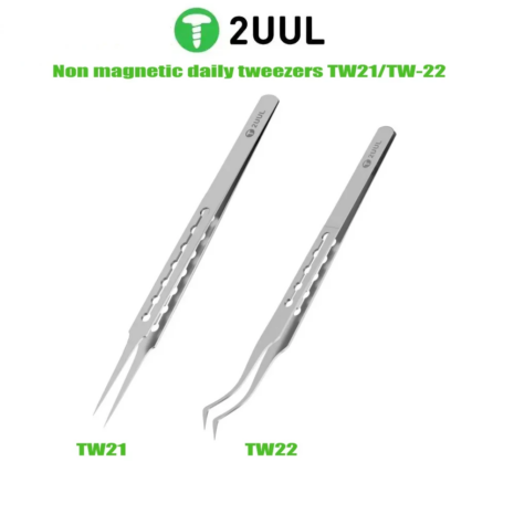 2UUL TW21TW22 Non-magnetic Stencil Tweezer for Precise Phone Board Repair (1)