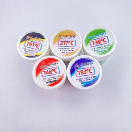 GSM-SOURCES SOLDER PASTE 138 148 183 191 217