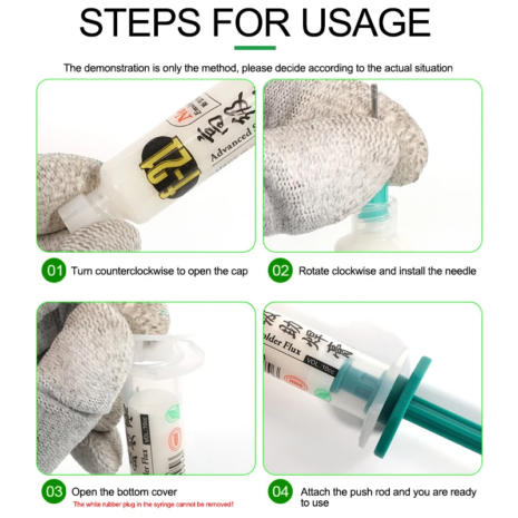 RELIFE F-21 New emulsified advanced solder flux set (2) RELIFE F-21 New emulsified advanced solder flux set (2)