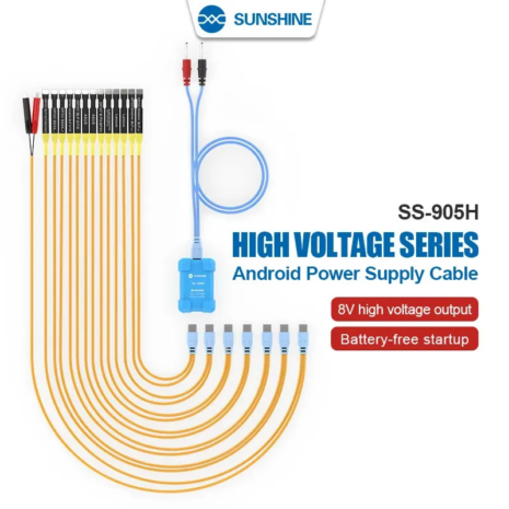 SUNSHINE SS-905H Android mobile phone high voltage series boot cable (5)