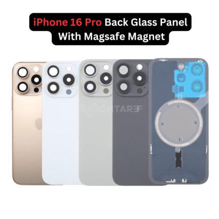iPhone 16 Pro Back Glass Panel With Magsafe Magnet
