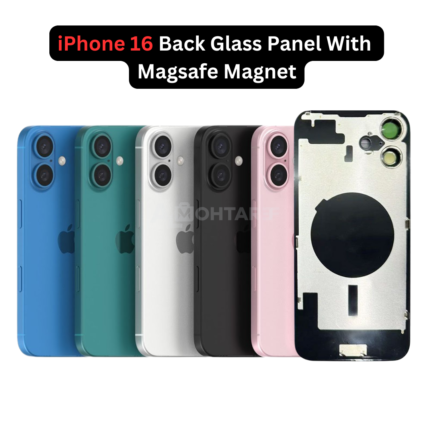 iPhone 16 Back Glass Panel With Magsafe Magnet