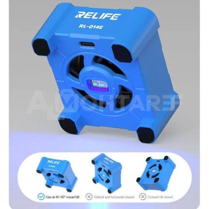 Relife RL-014E 2-in-1 Smart Cooling Air Fan + UV Curing Light