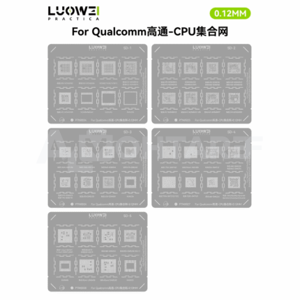 Luowei CPU-Qualcomm Stencil Set