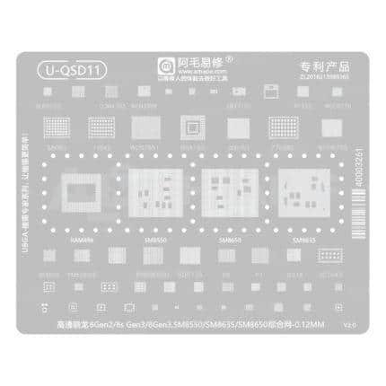 AMAOE U-QSD11 Stencil