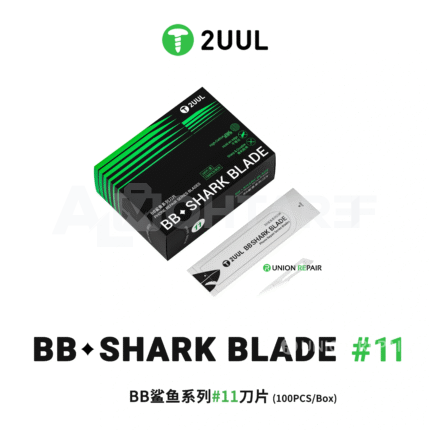 2UUL DA18 BB Shark Blade No.11 (10pcs/pack)