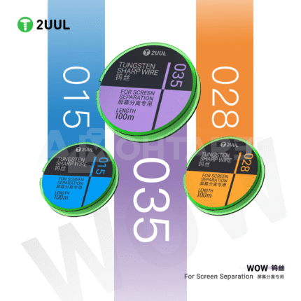 2UUL Tungsten Sharp Wire for Screen Separation (WS-015 / WS-028 / WS-035)