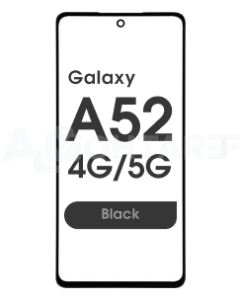 باغة HZYOO مع OCA أصلية لهاتف Samsung A52 4G – أسود