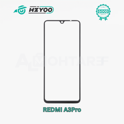 HZYOO Original-GLASS+OCA-REDMI A3Pro-BLACK