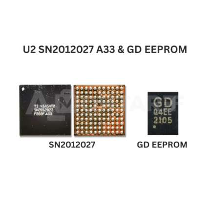 Original U2 SN2012027 A33 USB Tristar IC & GD EEPROM Set for iPhone 16 Series