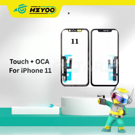 HZYOO Original Touch Screen with OCA & for Apple iPhone 11 (With IC)-Black