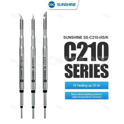 RELIFE SS-C210 Series Precision Soldering Iron Tips (I / IS / K)