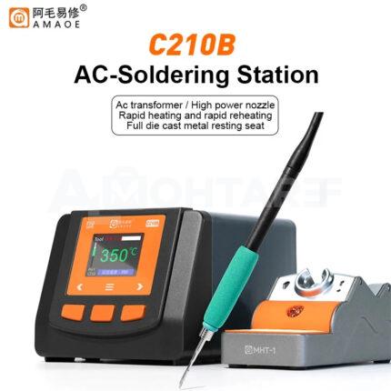 Amaoe AM-C210B 120W Intelligent AC Transformer Soldering Station (C210 Handle)