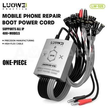 Luowei LW-325 Intelligent Boot Power Cord for iPhone (8 to 17 Pro Max) & Android